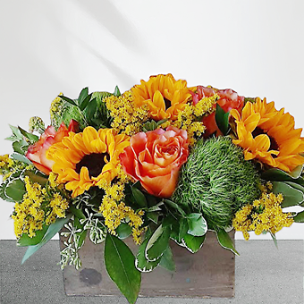 Autumn Harvest Flower Box