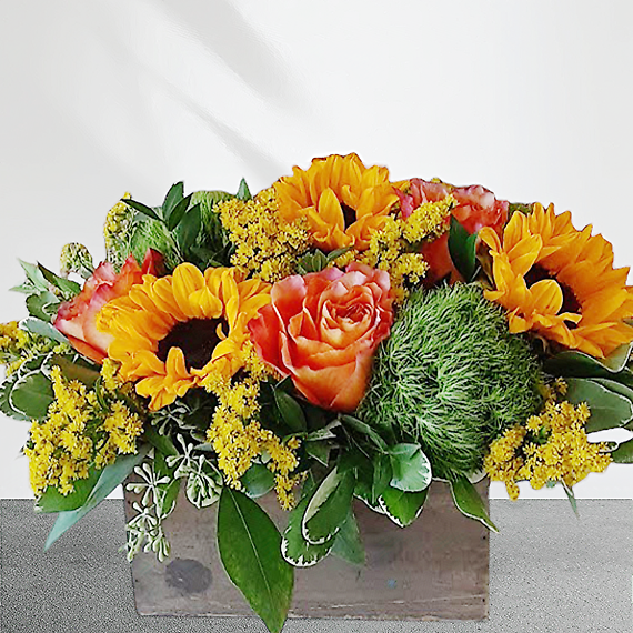 Autumn Harvest Flower Box