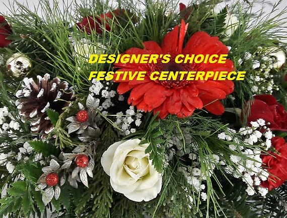 One-of-a-Kind Festive Holiday Centerpiece